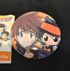 家庭教師ヒットマンREBORN ひこくじ 沢田綱吉 ＆リボーン BIG缶バッジ