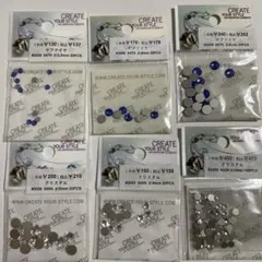CREATE YOUR STYLE スワロフスキーエレメント 2色　6点　中古品