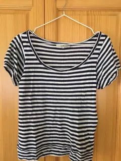 ボーダー（白×ネイビー） Tシャツ カットソーのサムネイル
