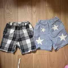 BREEZE ハーフパンツ2枚セット 110cm