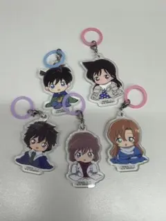 名探偵コナン ふらっとめじるしアクセサリー ちぢませ隊ver 5個セット