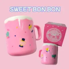 SWEET BON BON コクヨ　コップ　ファンシー雑貨　かわいい　ピンクのサムネイル