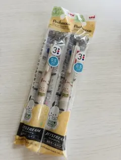 ポチャッコ ジェットストリーム 3色ボールペン 2本セット