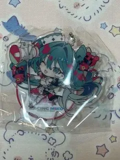 初音ミク レーシングミク アクリル キーチェーン 2025Ver