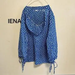 IENA立体的な襟/コットン/ランダムドット柄 長袖ブラウスのサムネイル