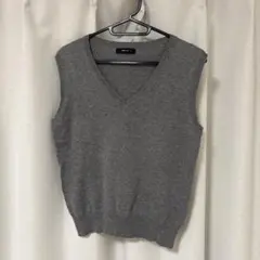美品 COMME CA ISM トップス ベスト グレー