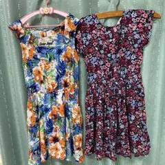 Sister Jenni ＆H.Mノースリーブ ワンピース 2点セット150cmのサムネイル