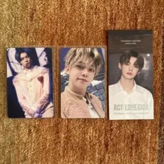 txt ヨンジュン ACT LOVESICK デジタルコード トレカ