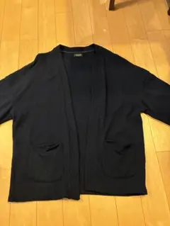 ZARA MAN ネイビー カーディガン