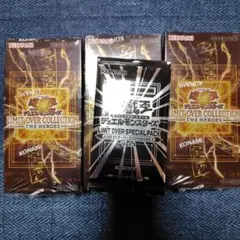 遊戯王リミットオーバーコレクションヒーローズ シュリンク付3BOXプロモパック