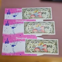 ディズニー ダラー 1ドル札 1枚 ダンボ - メルカリ