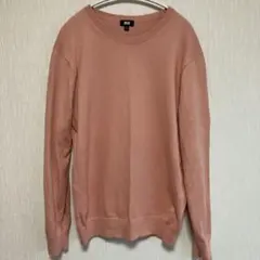 UNIQLO 薄手セーター　Mサイズ 春服　ピンク