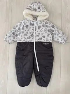 マリクレール　スノー　スキーウェア　ジャンプスーツ　つなぎ　アウター　90　新品