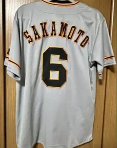 生産終了品 坂本勇人 読売ジャイアンツ フル刺繍 ミズノ レプリカ