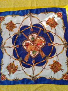 シルク　スカーフ