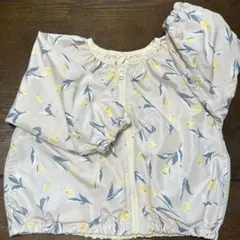 【訳あり】キムラタン ビケットクラブ リバーシブル ジャケット80 花柄 春秋服