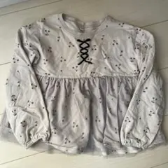 長袖トレーナー　チュニック　裏毛　130