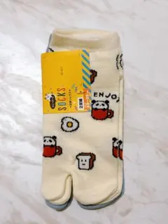 レディース 足袋 靴下 食べ物モチーフ ソックス 23-25cm