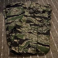 60S 米軍実物　ビンテージタイガーカモ　タイガーストライプ
