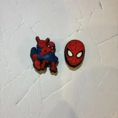スパイダーマン　クロックス　ジビッツ　　アクセサリー2個セット￼￼のサムネイル
