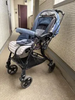 ピジョン BASIS Bingle BA9 ベビーカー デニム 限定色 - メルカリ