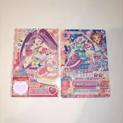 映画 アイカツ プリパラ 入場者特典　プリチケ アイカツカード　あかり らぁら