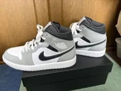 Nike Air Jordan 1 Mid グレー/ホワイト