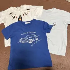 SLAP SLIP 車プリント UNIQLOスヌーピー Tシャツ他　120cmのサムネイル