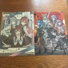 ホロライブ　京まふ　不知火建設　星街すいせい　さくらみこ　クリアファイル