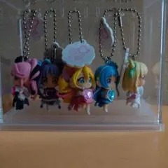 キミとアイドルプリキュア　　 アクリルキーホルダーコンプリート 5体セット