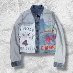 02SS dolce&gabbana hybrid denim jacket