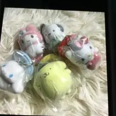 サンリオキャラクターズ カラフルカラビナ マスコットチャーム ガチャコンプリート