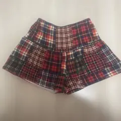 HOT BISCUITS チェック柄 キュロット