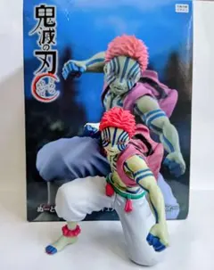 鬼滅の刃 ぬーどるストッパーフィギュア 猗窩座 戦闘Ver. ラウンドワン限定