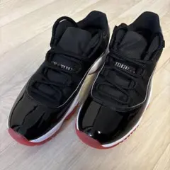 NIKE(ナイキ) エアジョーダン 11 ロウ ブラック/レッド