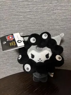 サンリオ ミャクミャクなりきりぬいぐるみ(BC)ブラック カラビナ付き クロミ