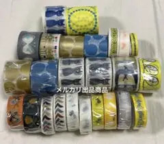 ミナペルホネン マスキングテープ　25個セット　廃盤　マステ　mt カモ井