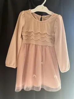 ワンピース 女の子 可愛い 誕生日 パーティー ピンク リボン