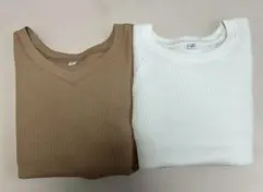 ワッフルワンピース　2点セット