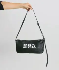 Aww 2way サボテンヴィーガンレザーショルダーミニバッグブラック