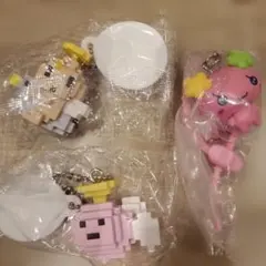 たまごっちマルチチャーム　ふらわっち めじるしチャーム　くりてん　てんしっち