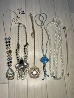 ネックレスセット 6点セット➕ハートのピアス