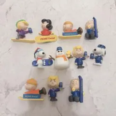 Snoopy Ski & Snowboard Collection PEPSI/ANA Magnet Set