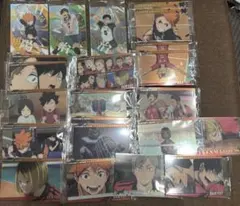 ハイキュー!!ウエハースカード(22枚)＆シール(19枚)セット！