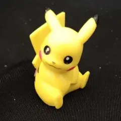 ポケモンえんぴつ　ピカチュウ　バトルキャップ　トミー　レトロ　消しゴム人形 希少】レトロ ピカチュウ フィギュア トミー 鉛筆キャップ ポケモン