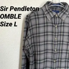 Pendleton MASON オンブレチェック ライトネルシャツ - メルカリ