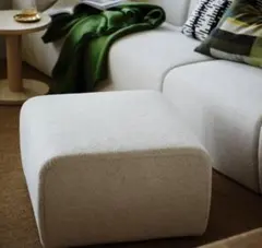 IKEA オットマン スツール ブークレ調　ストックマンのサムネイル