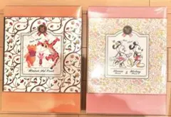 Disney フォトアルバム　2冊セット　ミッキーミニー、くまのプーさん