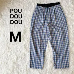 【美品】POU DOU DOU ギンガムチェック　カジュアル　パンツ　Mサイズのサムネイル