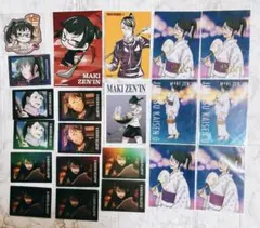 呪術廻戦 まとめ売り ポストカード ぱしゃこれクリア クリアカード 禪院真希